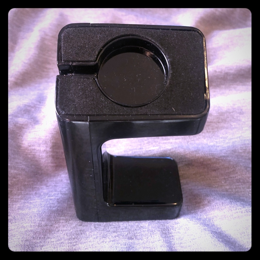 Iwatch holder for charging.
